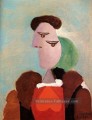 Portrait de femme 1937 cubiste